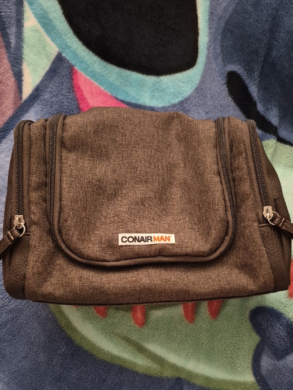 ConairMAN Men's Brown Travel Toiletry Kit